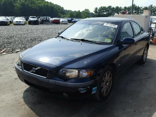 YV1RS58D532245336 - 2003 VOLVO S60 2.4T BLUE photo 2