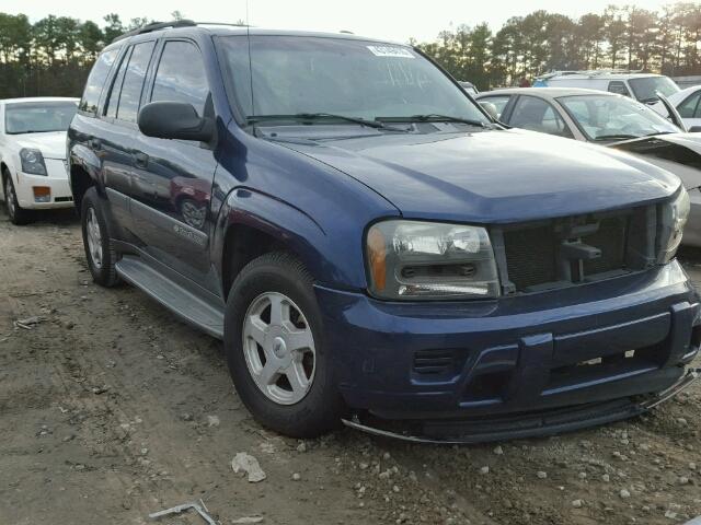 1GNDS13S532367135 - 2003 CHEVROLET TRAILBLAZE BLUE photo 1