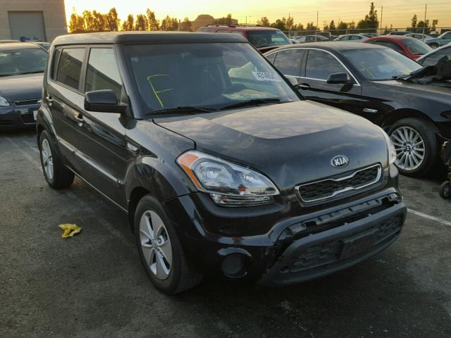 KNDJT2A5XD7586267 - 2013 KIA SOUL BLACK photo 1