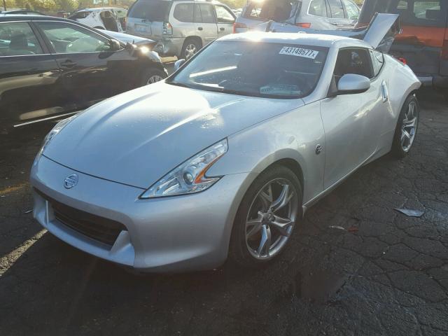 JN1AZ4EH2BM553537 - 2011 NISSAN 370Z BASE SILVER photo 2