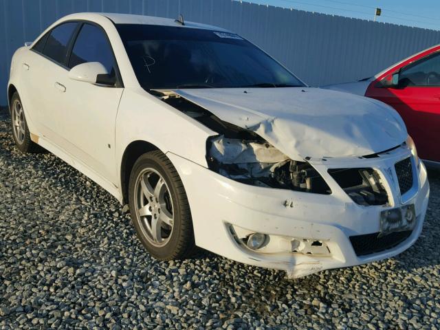 1G2ZK57K194235426 - 2009 PONTIAC G6 WHITE photo 1