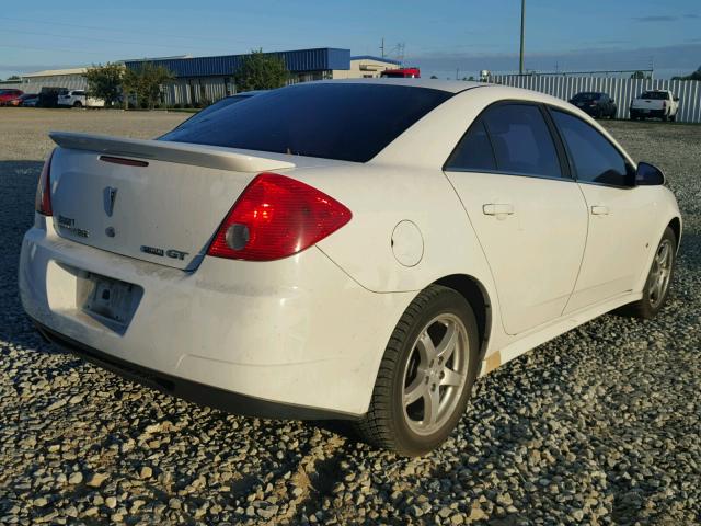 1G2ZK57K194235426 - 2009 PONTIAC G6 WHITE photo 4