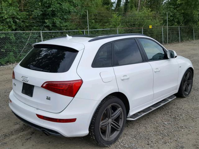 WA1WKAFP3CA083754 - 2012 AUDI Q5 PRESTIG WHITE photo 4