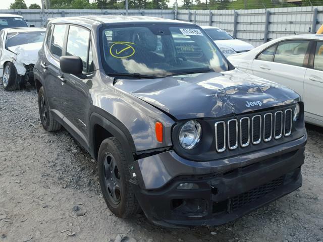 ZACCJAAT9GPE28470 - 2016 JEEP RENEGADE S Boz foto 1