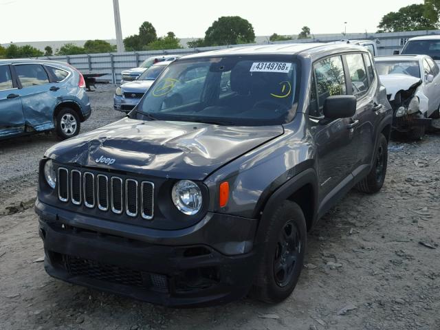 ZACCJAAT9GPE28470 - 2016 JEEP RENEGADE S Boz foto 2