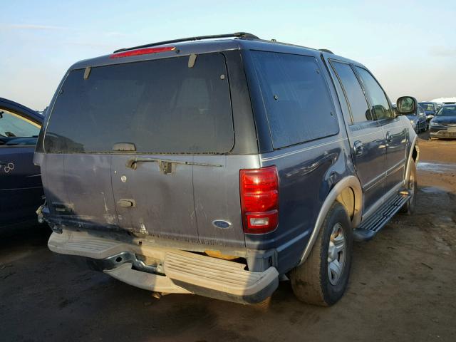 1FMPU18L6XLC50371 - 1999 FORD EXPEDITION BLUE photo 4