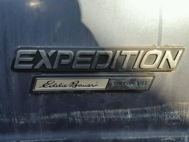 1FMPU18L6XLC50371 - 1999 FORD EXPEDITION BLUE photo 9