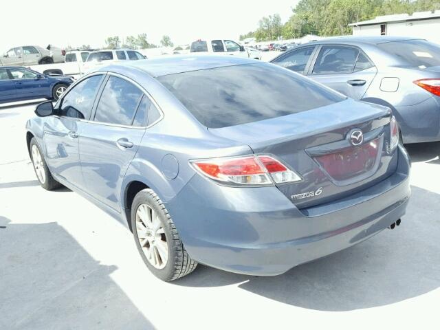 1YVHZ8CH0A5M25502 - 2010 MAZDA 6 GRAY photo 3