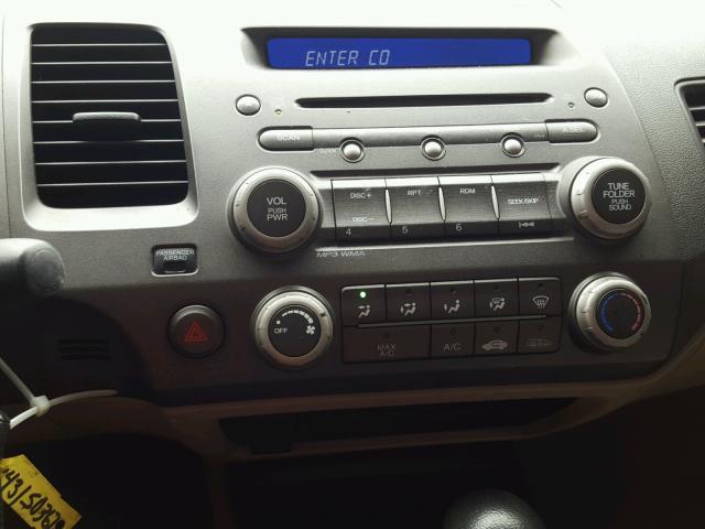 19XFA16919E028820 - 2009 HONDA CIVIC EXL 石墨色 照片 9