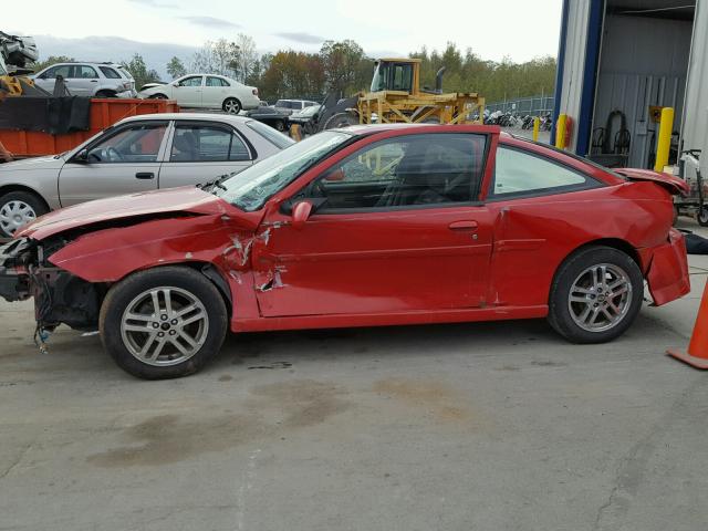 1G1JH12F647266391 - 2004 CHEVROLET CAVALIER RED photo 10