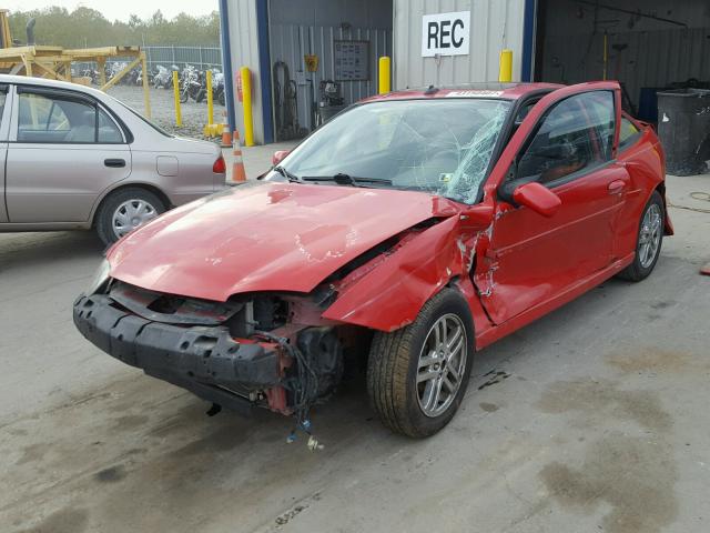 1G1JH12F647266391 - 2004 CHEVROLET CAVALIER RED photo 2