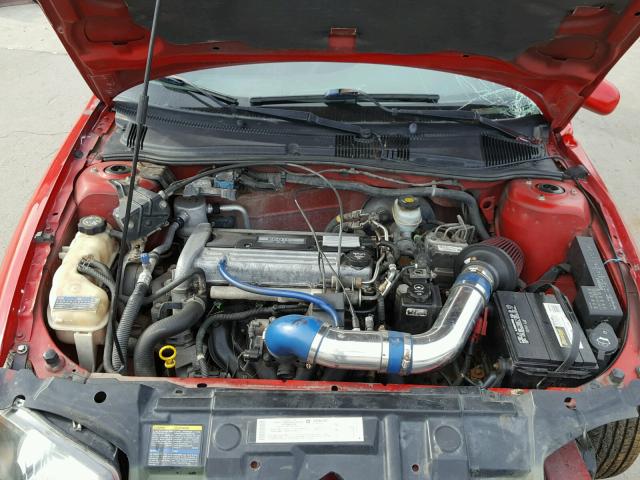 1G1JH12F647266391 - 2004 CHEVROLET CAVALIER RED photo 7