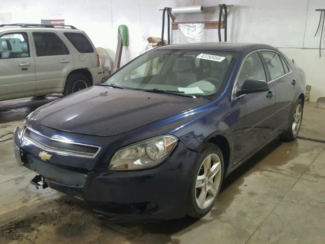 1G1ZG57B994235602 - 2009 CHEVROLET MALIBU LS BLUE photo 2