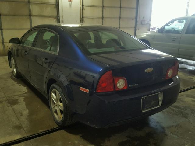 1G1ZG57B994235602 - 2009 CHEVROLET MALIBU LS BLUE photo 3