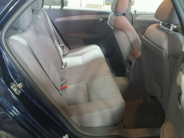 1G1ZG57B994235602 - 2009 CHEVROLET MALIBU LS BLUE photo 6