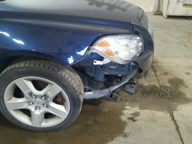 1G1ZG57B994235602 - 2009 CHEVROLET MALIBU LS BLUE photo 9