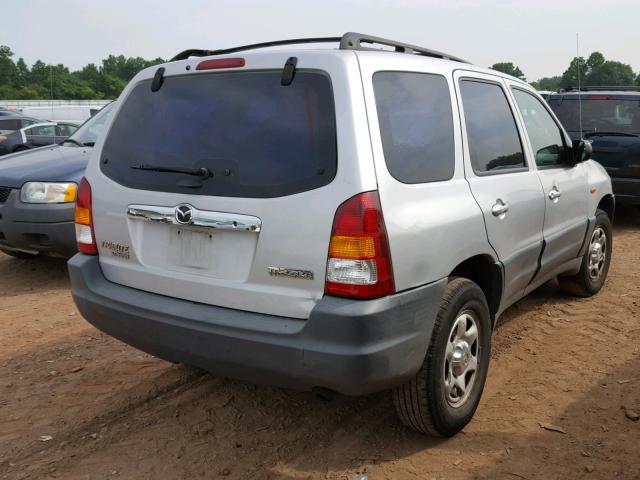 4F2YU061X1KM46315 - 2001 MAZDA TRIBUTE DX 银色 照片 4