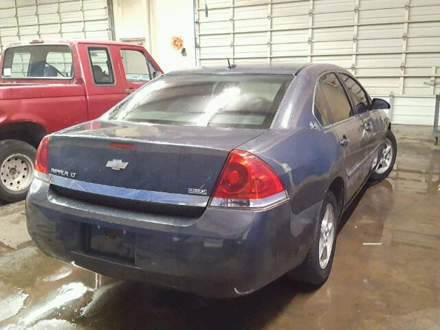 2G1WT58K281336360 - 2008 CHEVROLET IMPALA LT GRAY photo 4