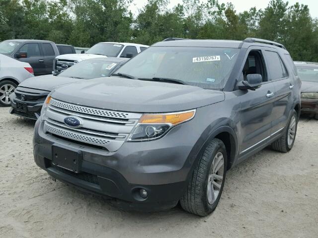 1FMHK7D89BGA28133 - 2011 FORD EXPLORER X CHARCOAL photo 2