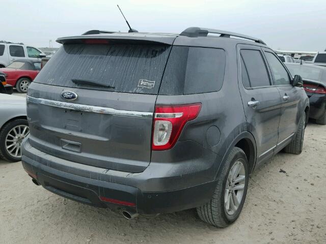 1FMHK7D89BGA28133 - 2011 FORD EXPLORER X CHARCOAL photo 4