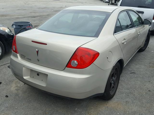 1G2ZG57B094177066 - 2009 PONTIAC G6 BEIGE photo 4