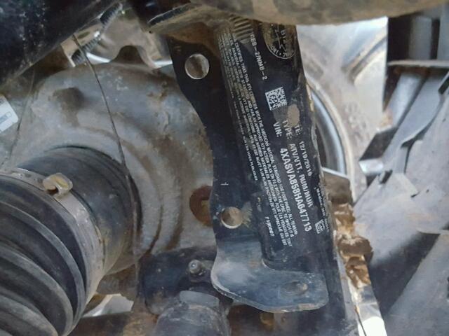 4XASVA858HA647713 - 2017 POLARIS SCRAMBLER WHITE photo 10