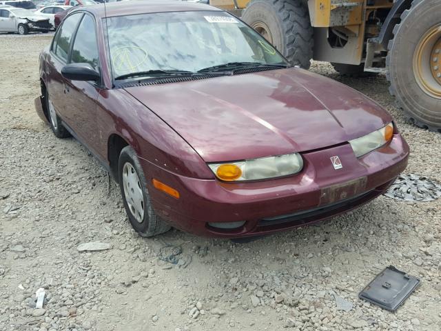 1G8ZH52822Z260666 - 2002 SATURN SL1 MAROON photo 1