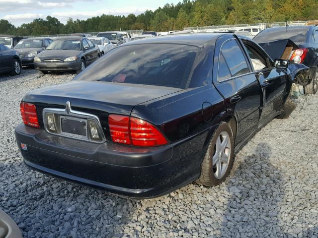 1LNHM87A02Y669440 - 2002 LINCOLN LS BLACK photo 4