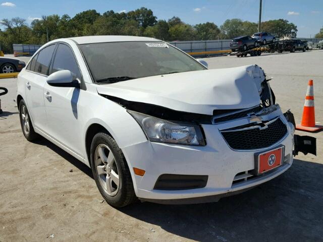 1G1PC5SB9D7147571 - 2013 CHEVROLET CRUZE LT WHITE photo 1