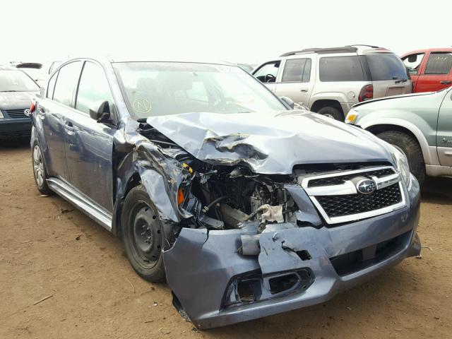 4S3BMBA66E3007519 - 2014 SUBARU LEGACY 2.5 BLUE photo 1