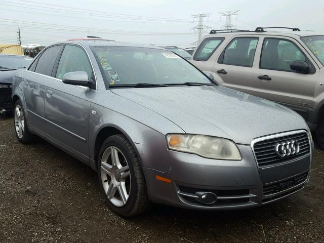 WAUAF78E17A114585 - 2007 AUDI A4 2 GREEN photo 1