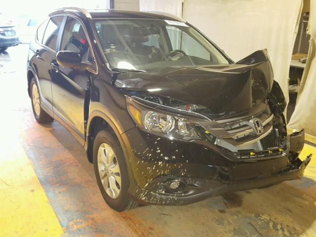 2HKRM4H74EH602141 - 2014 HONDA CR-V BLACK photo 1