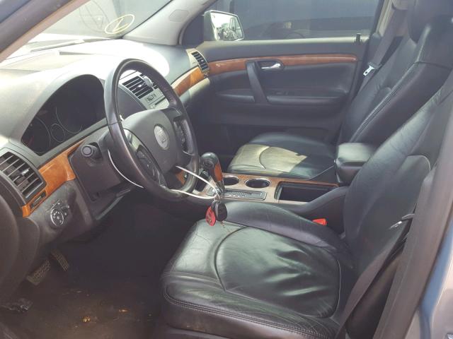 5GZER23768J203723 - 2008 SATURN OUTLOOK XR ლურჯი ფოტო 5