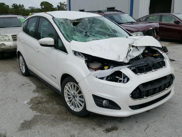 1FADP5BU4EL521700 - 2014 FORD C-MAX SEL WHITE photo 1