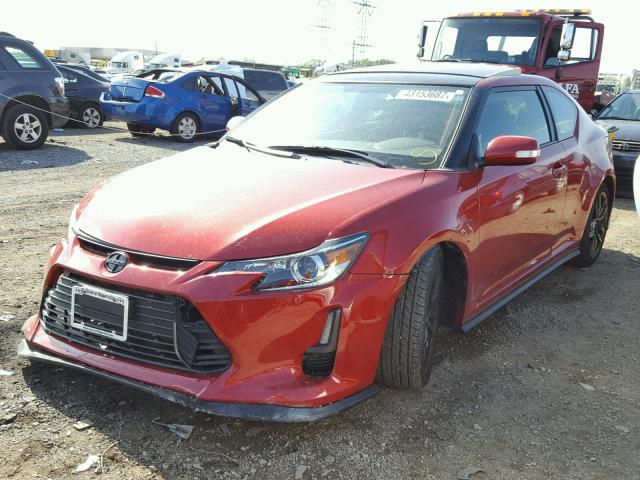 JTKJF5C76GJ026558 - 2016 TOYOTA SCION TC 红色 照片 2