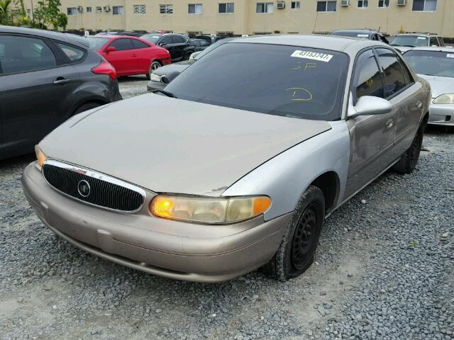 2G4WS52J631210887 - 2003 BUICK CENTURY BEIGE photo 2