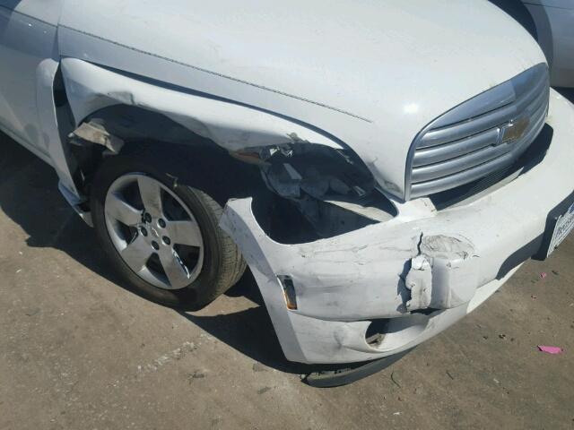 3GNDA13D37S623707 - 2007 CHEVROLET HHR LS WHITE photo 9