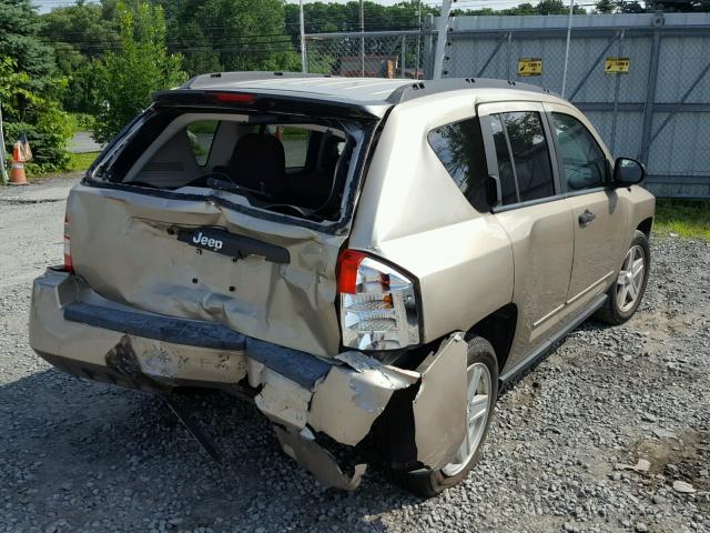 1J4FT47A49D124652 - 2009 JEEP COMPASS SP GOLD photo 4