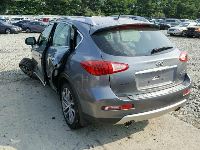 JN1BJ0RR2HM412497 - 2017 INFINITI QX50 GRAY photo 3