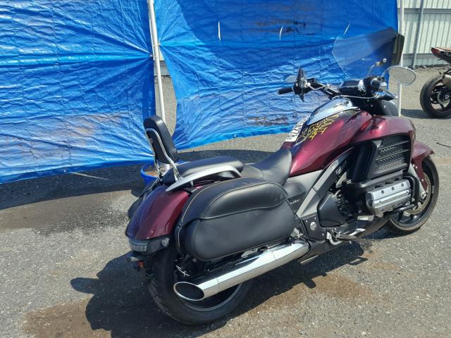 JH2SC6800EK000154 - 2014 HONDA GL1800 C MAROON photo 4