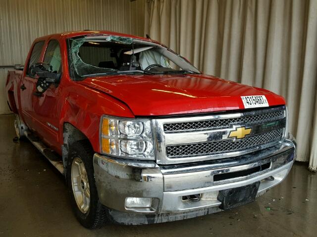 1GCPKSE74CF141360 - 2012 CHEVROLET SILVERADO RED photo 1