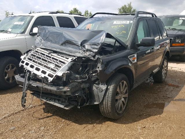 SALFT24N68H090635 - 2008 LAND ROVER LR2 HSE TE BLACK photo 2