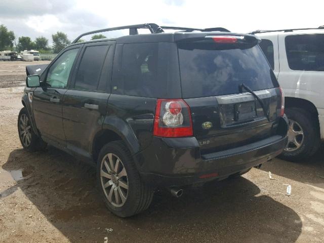 SALFT24N68H090635 - 2008 LAND ROVER LR2 HSE TE BLACK photo 3