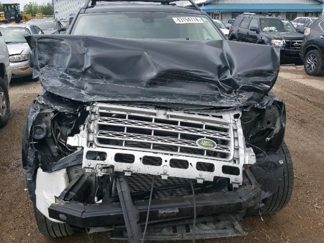 SALFT24N68H090635 - 2008 LAND ROVER LR2 HSE TE BLACK photo 7