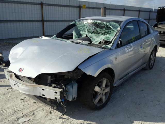 1G8AW18B57Z136073 - 2007 SATURN ION LEVEL SILVER photo 2