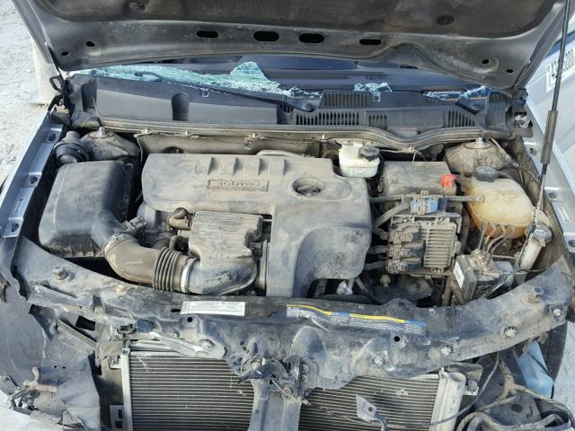 1G8AW18B57Z136073 - 2007 SATURN ION LEVEL SILVER photo 7
