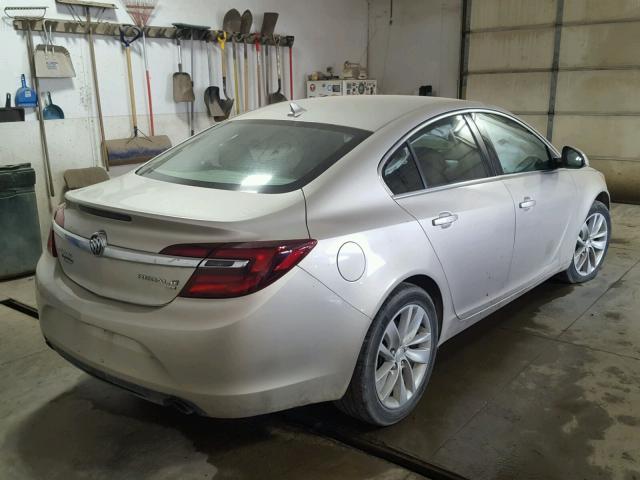 2G4GL5EX9E9231447 - 2014 BUICK REGAL TAN photo 4