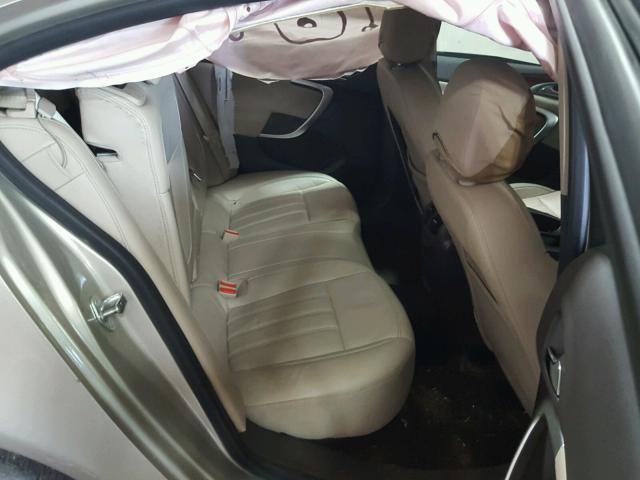 2G4GL5EX9E9231447 - 2014 BUICK REGAL TAN photo 6