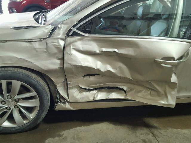 2G4GL5EX9E9231447 - 2014 BUICK REGAL TAN photo 9
