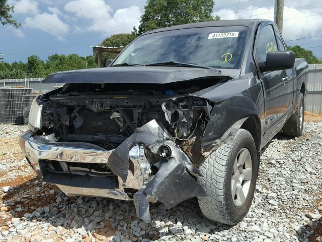 1N6BA06B87N240471 - 2007 NISSAN TITAN XE GRAY photo 2